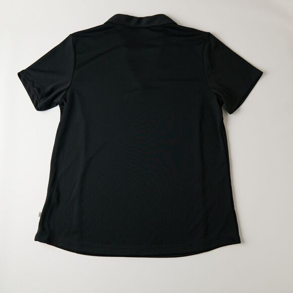 Classic Black Women's Polo Shirt - Picture 2 of 6